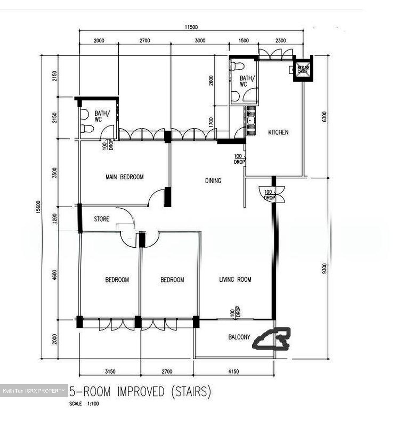 Blk 209 Yishun Palm Spring (Yishun), HDB 5 Rooms #566140241
